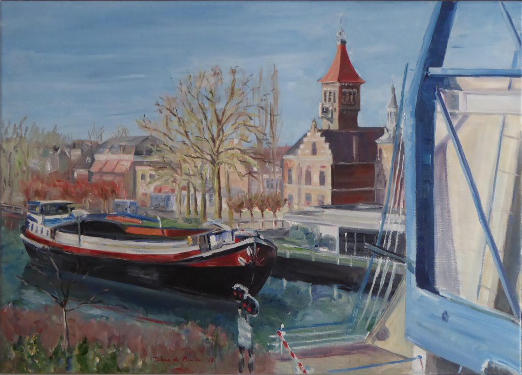 Diemerbrug buiten Amsterdam